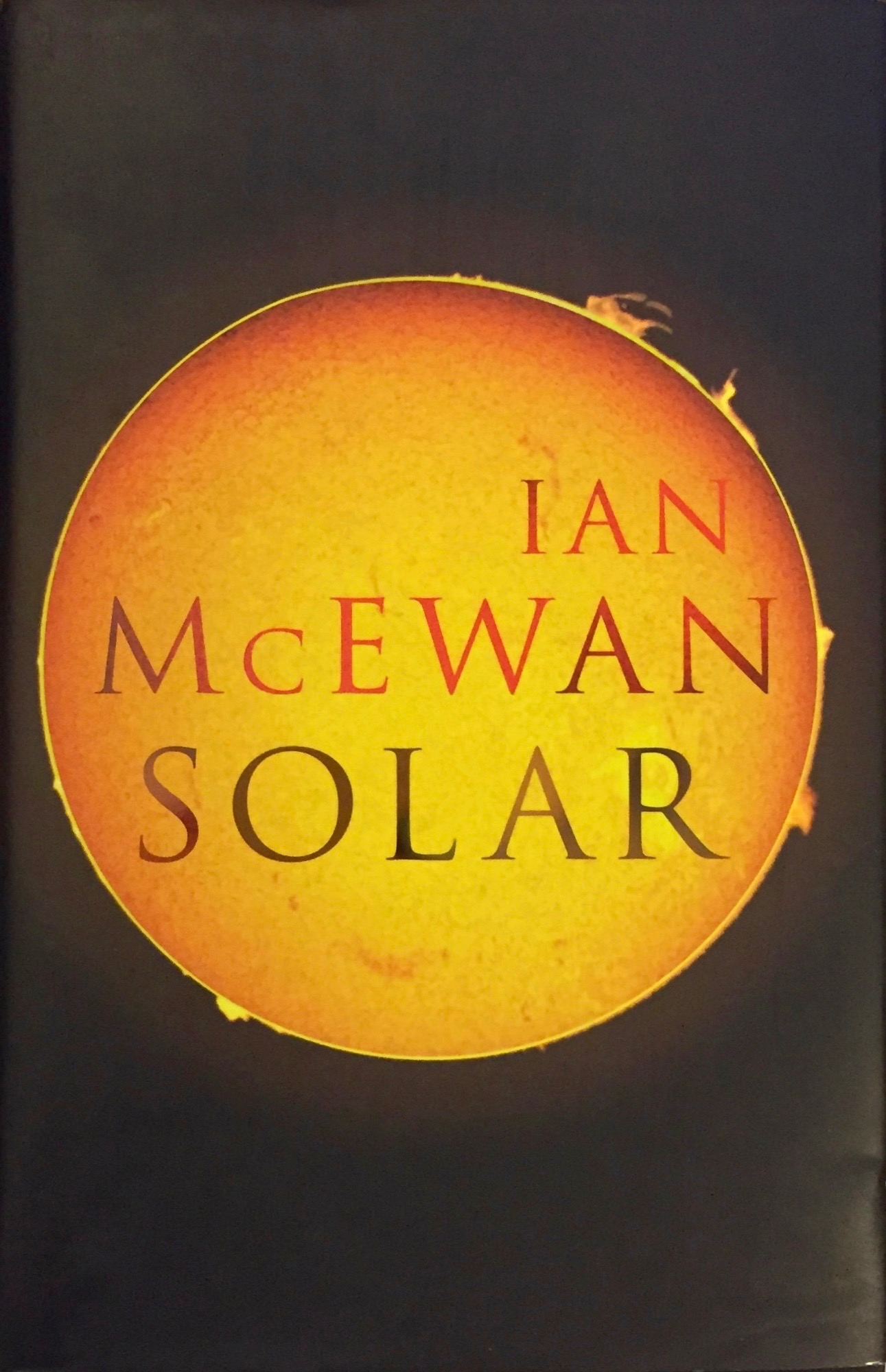 Ian McEwan: Solar, 2010 – first edition. £7.50