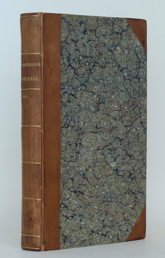 J. Backhouse & G.W. Walker: A Journal of the Life … of … John Woolman, 1824 – inscribed. £295