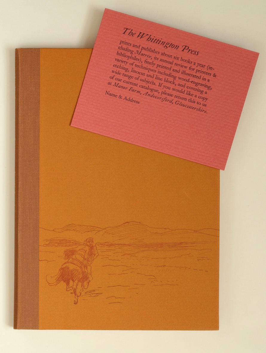 T.E. Lawrence: Letters to E.T. Leeds, 1988 – from the library of Lawrence’s biographer Jeremy Wilson. £700