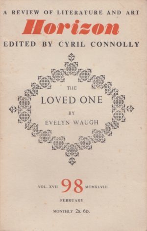 Evelyn Waugh: The Loved One (in Horizon, 1948) – first edition. £47.50