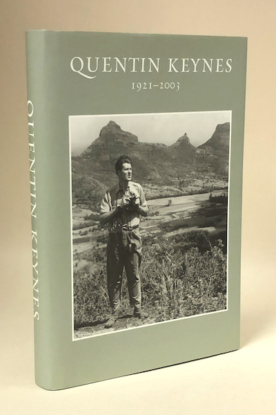Quentin Keynes. Explorer, Film-Maker, Lecturer and Book-Collector, 2004 – first, only, limited edition. £50