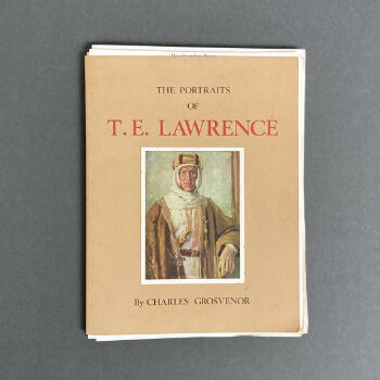 Grosvenor: The Portraits of T.E. Lawrence, 1975 – 1st ed., No 88 of 200 copies, from Jeremy Wilson’s library. SOLD