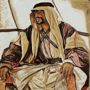 One of Lawrence’s Bodyguards – ‘A Parasite Fellow of the Beni Hassan’: Mattar, Castle Hill Press, 1997. £95